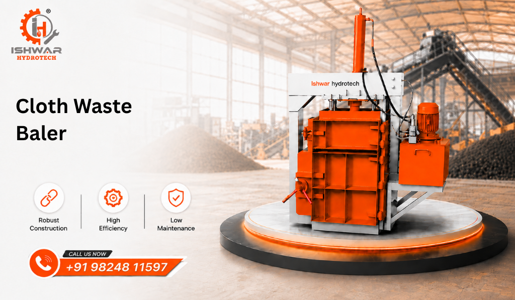 Cloth Waste Baler