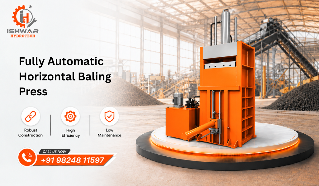 Fully Automatic Horizontal Baling Press