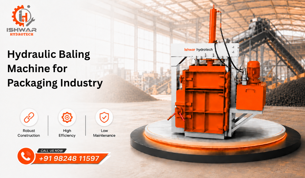 Hydraulic Baling Machine for Packaging Industry