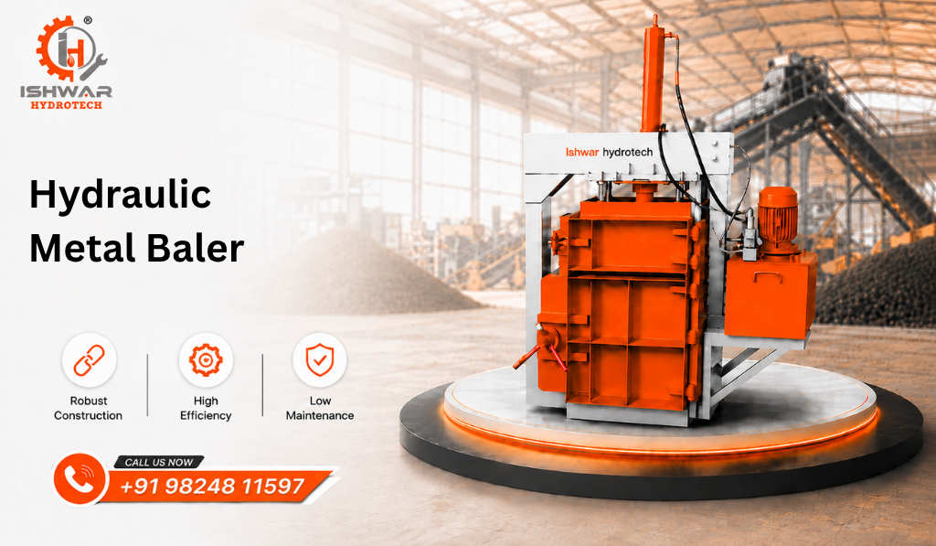 Hydraulic Metal Baler