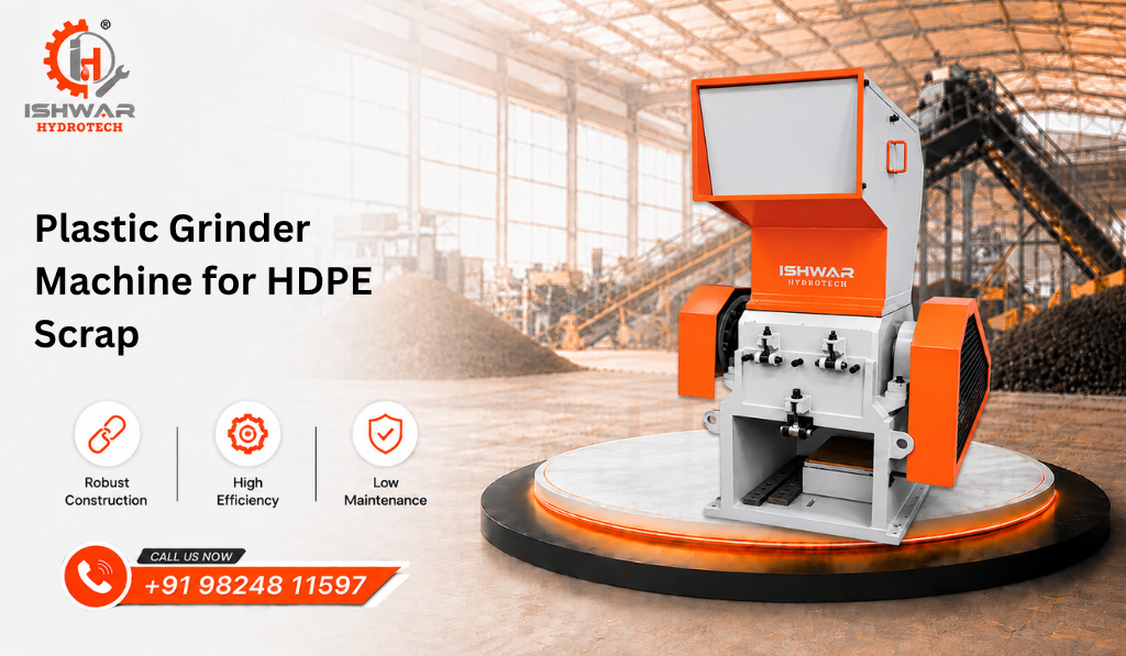Plastic Grinder Machine for HDPE Scrap