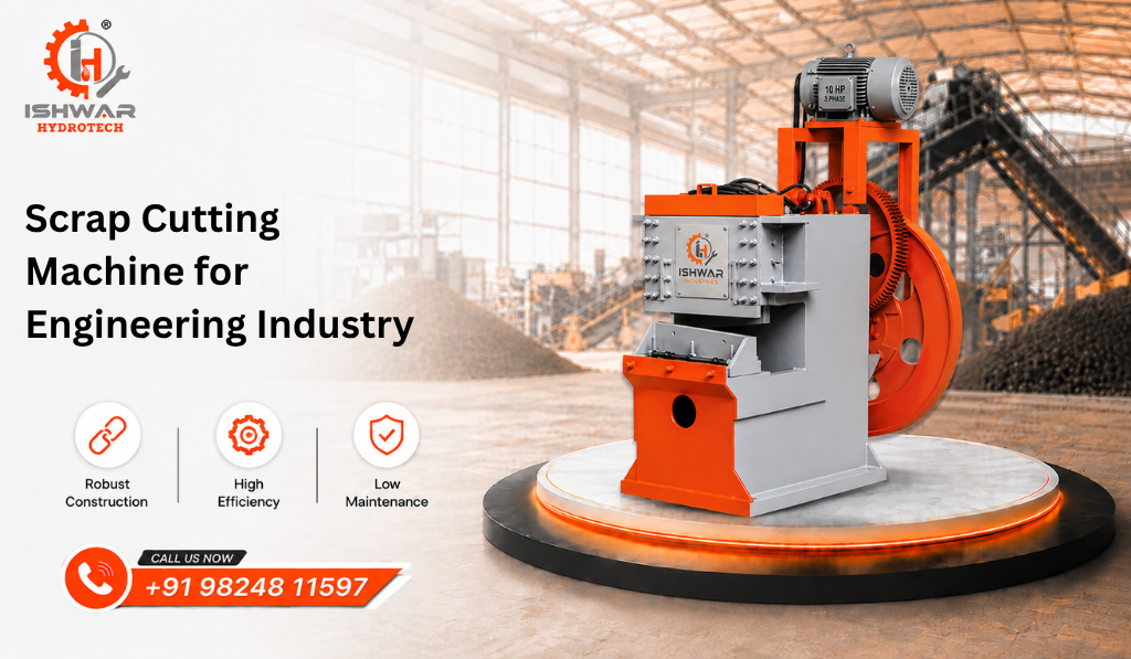 Scrap Cutting Machine for Engineering Industry