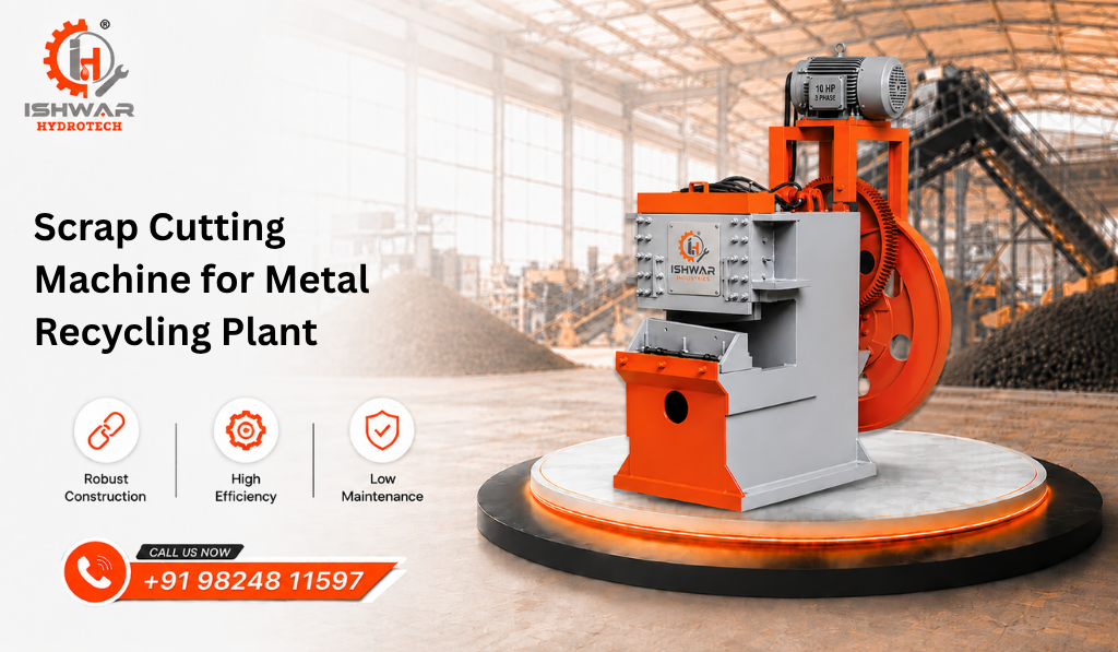Scrap Cutting Machine for Metal Recycling Plant